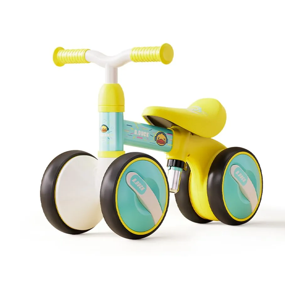 B.Duck Balance Car in Green, view 5
