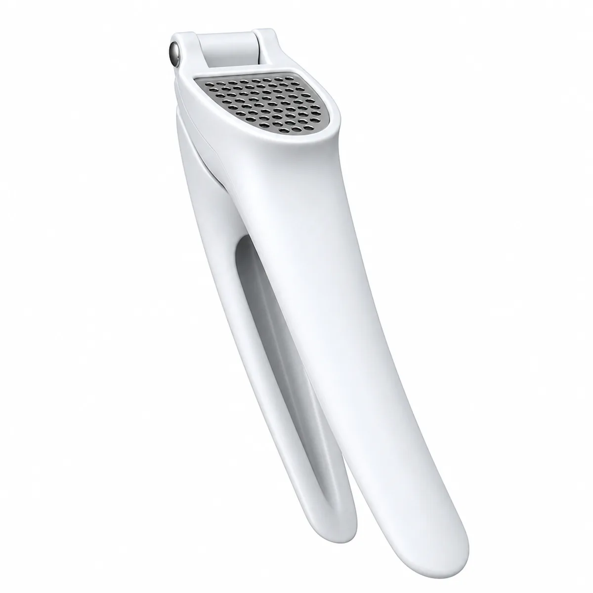 Heavy-Duty Ergonomic Garlic Press & Mincer in Grey, view 1
