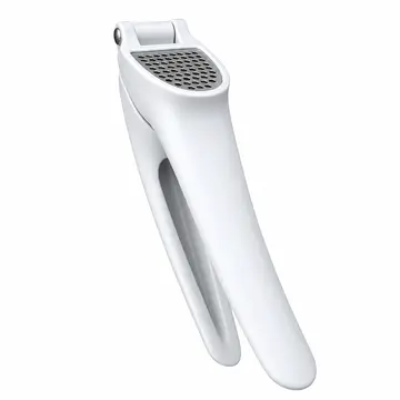 Heavy-Duty Ergonomic Garlic Press & Mincer in Grey, view 1