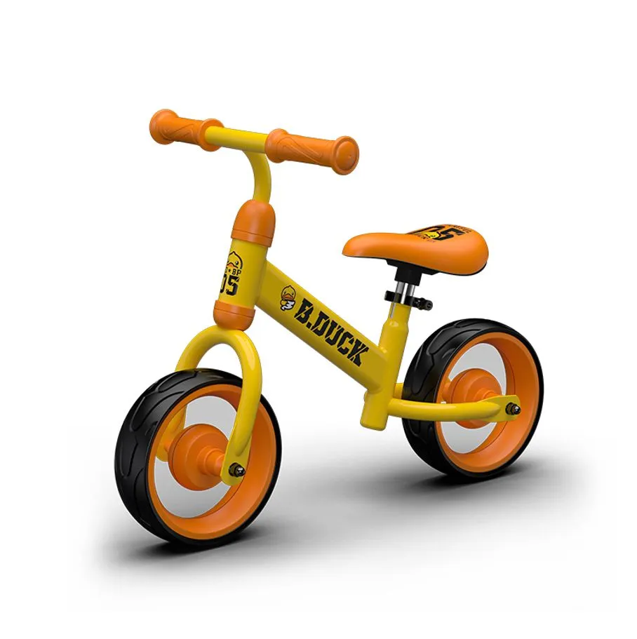 B.Duck Balance Bike in Orange, view 1