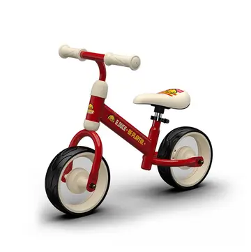 B.Duck "Be Playful" Lightweight Toddler Balance Bike in Red, view 1