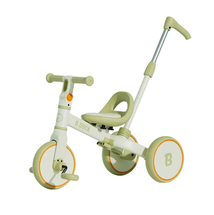 Luddy B.Duck 4-in-1 Toddler Tricycle & Balance Bike in Green, view 2