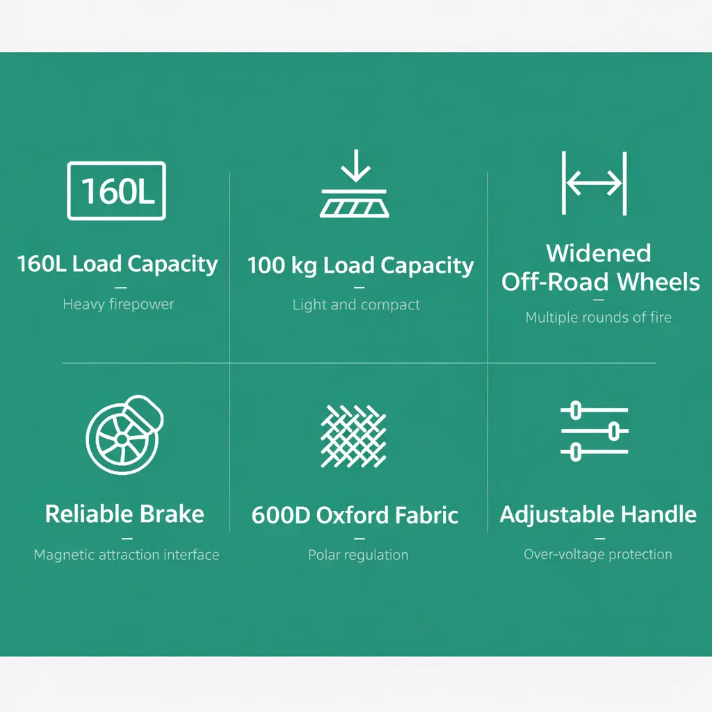 Compact Trail Wagon in Black, view 2