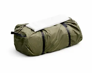 Premium Inflatable Glamping Tent with Integrated Canopy & Skylight in Green, view 3