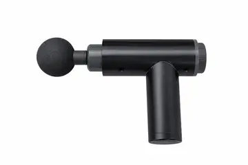 2-in-1 Percussion Massage Gun & Air Inflator with 4 Speed Levels in Black, view 2