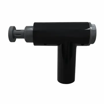 2-in-1 Percussion Massage Gun & Air Inflator with 4 Speed Levels in Black, view 3