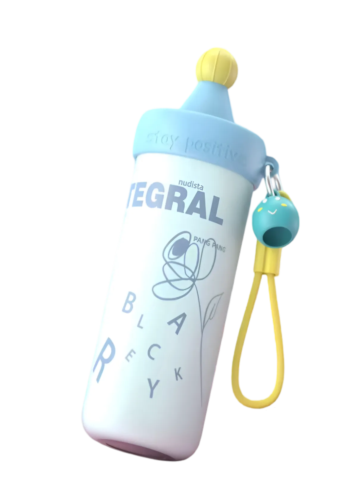 Charm Strap Bottle in Blue, view 1