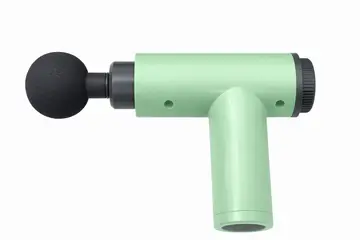 2-in-1 Percussion Massage Gun & Air Inflator with 4 Speed Levels in Green, view 1