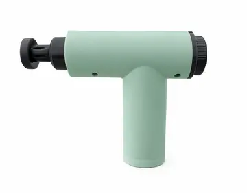 2-in-1 Percussion Massage Gun & Air Inflator with 4 Speed Levels in Green, view 2