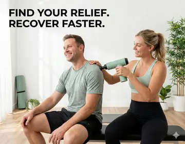 2-in-1 Percussion Massage Gun & Air Inflator with 4 Speed Levels in Green, view 5