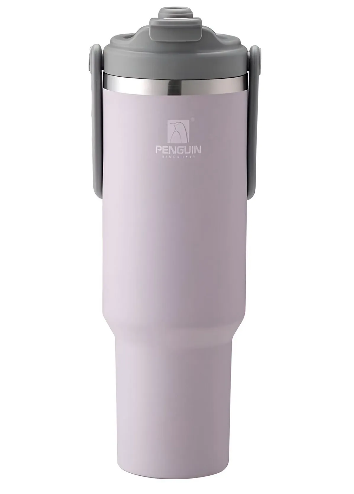 Dual-Lid Travel Tumbler in Purple, view 5