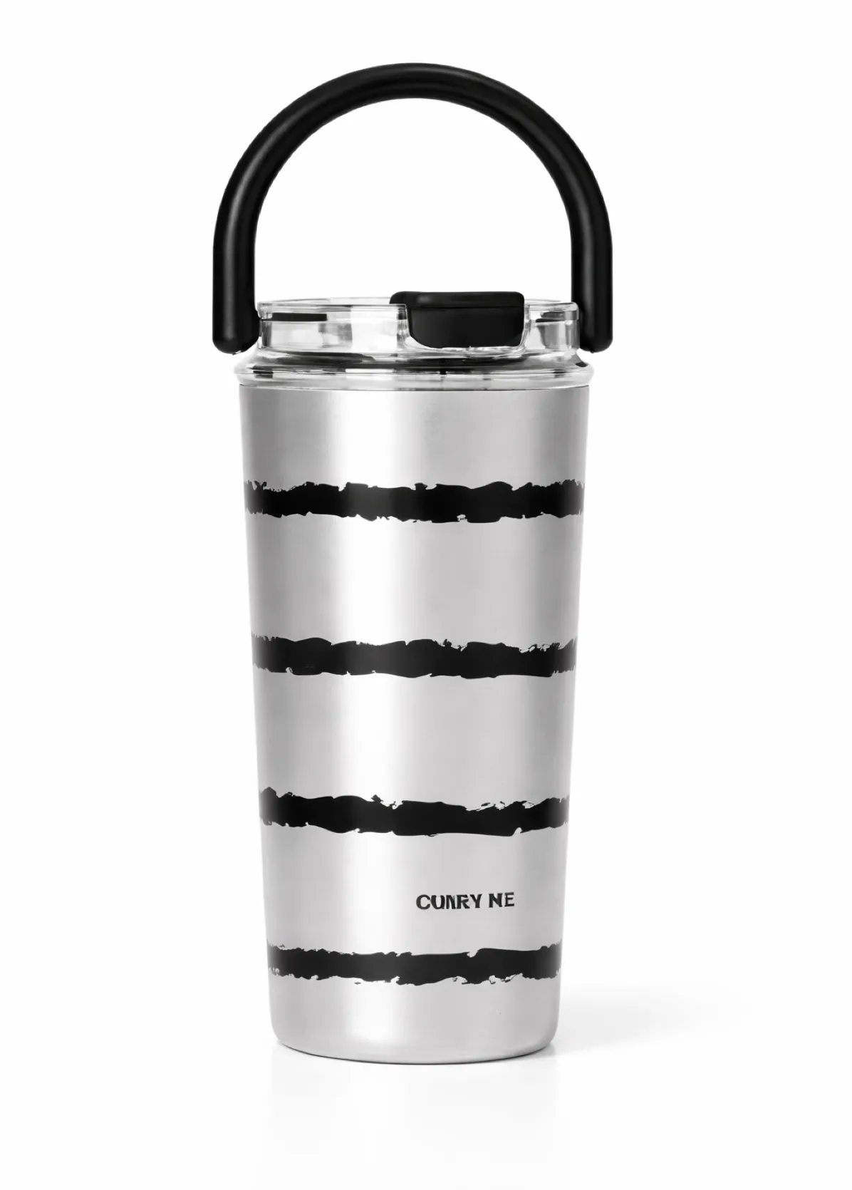 Carry-Me Loop Tumbler in Silver, view 1