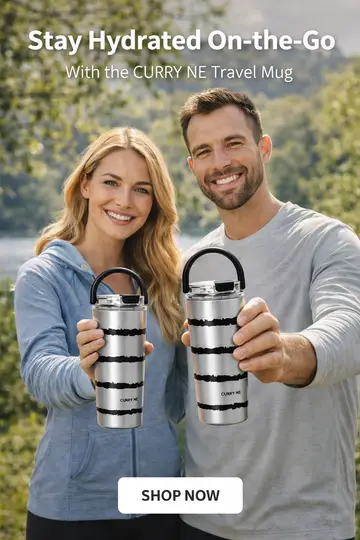 CARRY ME Premium Insulated Stainless Steel Travel Tumbler with Handle in Silver, view 5